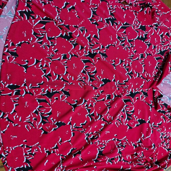 Patterned Mid Sleeve Blouse - Picture 5 of 6